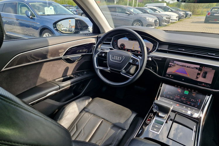 A8 Audi A8 Bezwypadkowy FakturaVat Brutto SerwisAudi BardzoBogata zdjęcie 32