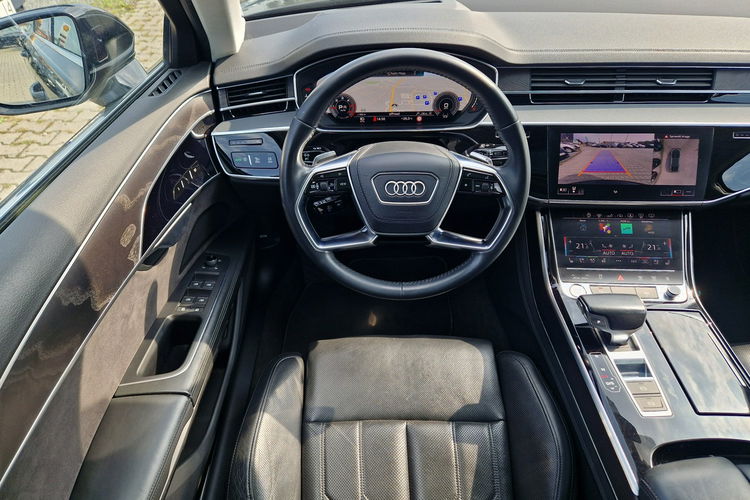 A8 Audi A8 Bezwypadkowy FakturaVat Brutto SerwisAudi BardzoBogata zdjęcie 33