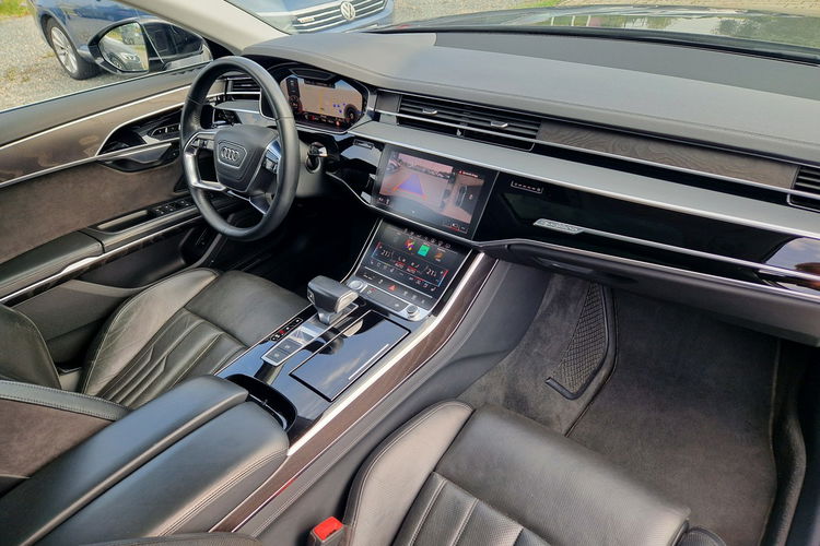 A8 Audi A8 Bezwypadkowy FakturaVat Brutto SerwisAudi BardzoBogata zdjęcie 37