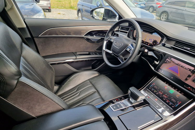 A8 Audi A8 Bezwypadkowy FakturaVat Brutto SerwisAudi BardzoBogata zdjęcie 38