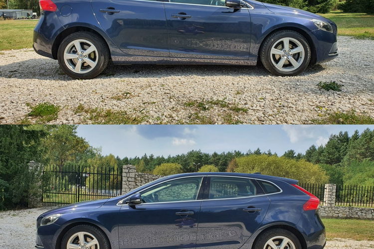 Volvo V40 1.6 D2 115KM # Momentum # Navi # Pół Skóra # Parktronic # Zadbany zdjęcie 35