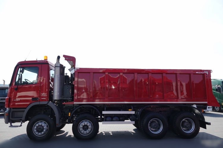 Mercedes 4141 / 8x6 / WYWROTKA TYLNOZSYPOWA / HARDOX / zdjęcie 20