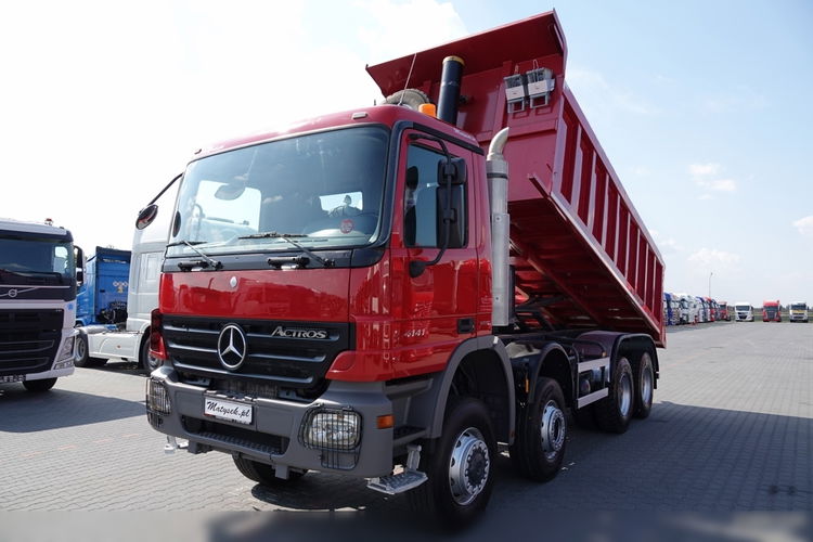 Mercedes 4141 / 8x6 / WYWROTKA TYLNOZSYPOWA / HARDOX / zdjęcie 3