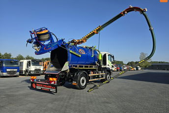 MAN 4x4 WUKO GAMON PW8 do zbierania odpadów płynnych separatorów WUKO asenizacyjny separator beczka odpady czyszczenie kanalizacja