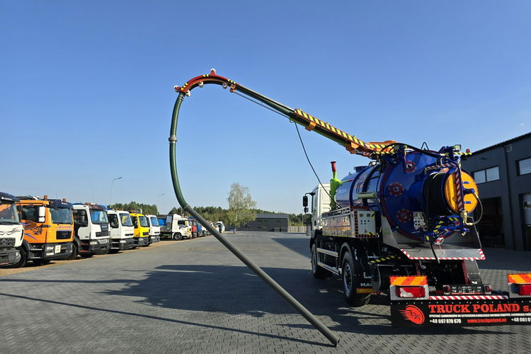 MAN 4x4 WUKO GAMON PW8 do zbierania odpadów płynnych separatorów WUKO asenizacyjny separator beczka odpady czyszczenie kanalizacja zdjęcie 33