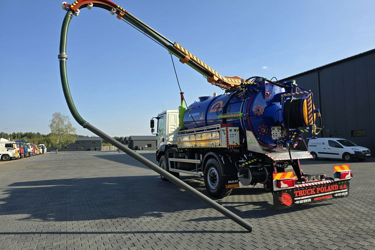 MAN 4x4 WUKO GAMON PW8 do zbierania odpadów płynnych separatorów WUKO asenizacyjny separator beczka odpady czyszczenie kanalizacja zdjęcie 34