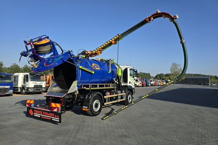 MAN 4x4 WUKO GAMON PW8 do zbierania odpadów płynnych separatorów WUKO asenizacyjny separator beczka odpady czyszczenie kanalizacja zdjęcie 35