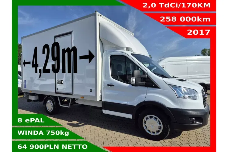 Ford Transit Kontener 8 ePAL 64900zł NETTO 2.0 TdCI/170KM zdjęcie 1