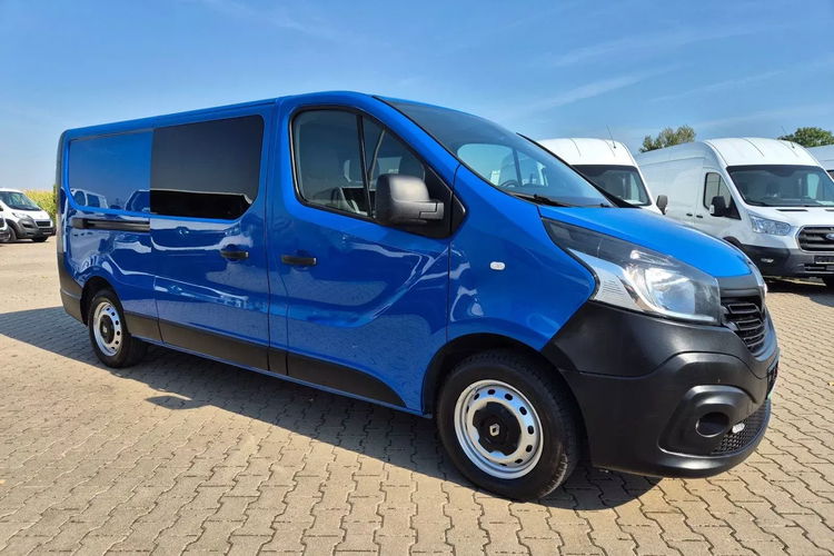 Renault Trafic Long 69999zł NETTO Brygadówka 6 osób 1.6dCi/120KM zdjęcie 3