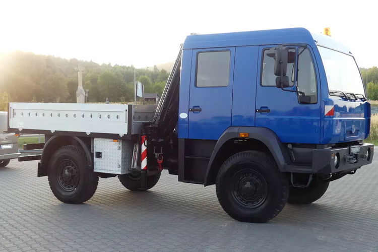 MAN 4X4 / HDS PALFINGER PK 8000 / BRYGADOWY / WYCIĄGARKA / DOKA / zdjęcie 9