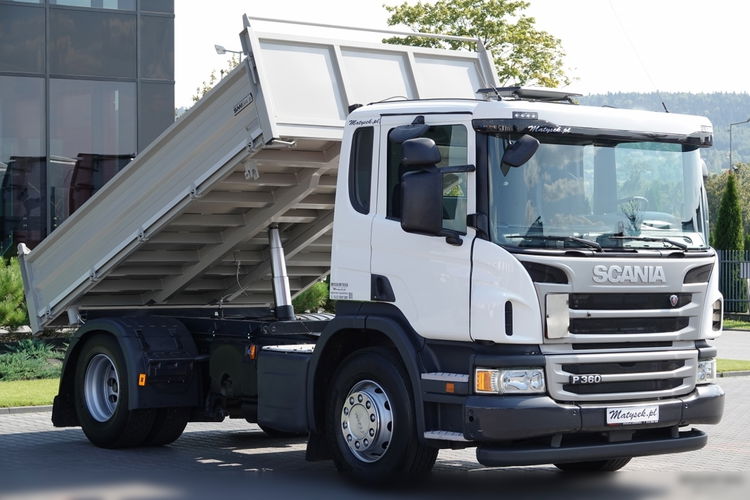 Scania P360 / 4x2 / WYWROTKA 3 STRONNY KIPPER / EURO 6 / 2016 /  zdjęcie 2