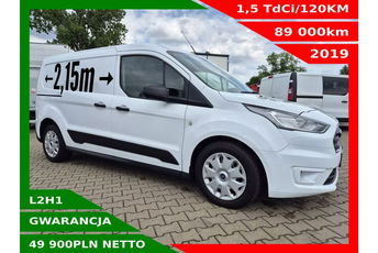 Ford Transit Connect Long 49900zł NETTO 1, 5TdCi/120KM