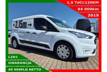 Ford Transit Connect Long 49999zł NETTO 1, 5TdCi/120KM