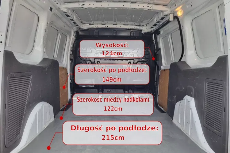 Ford Transit Connect Long 49999zł NETTO 1, 5TdCi/120KM zdjęcie 11