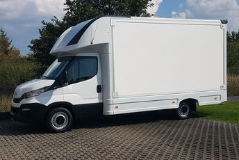 Iveco Daily KONTENER NISKOPODŁOGOWY 4.31x2.24x2.42 SKLEP KAMPER KLIMA FOODTRUCK