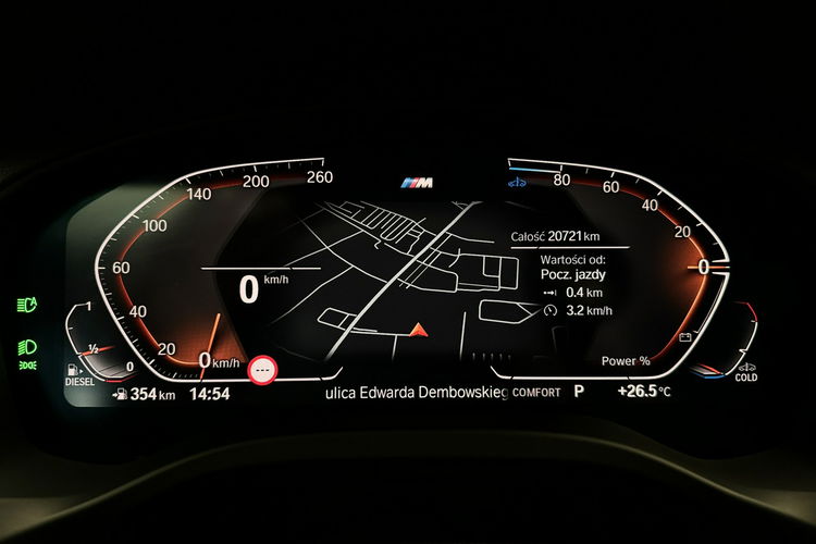 BMW X3 xDrive20d M Pakiet Grzane Fotele HUD Tempomat Relingi Dostęp Komfort zdjęcie 25