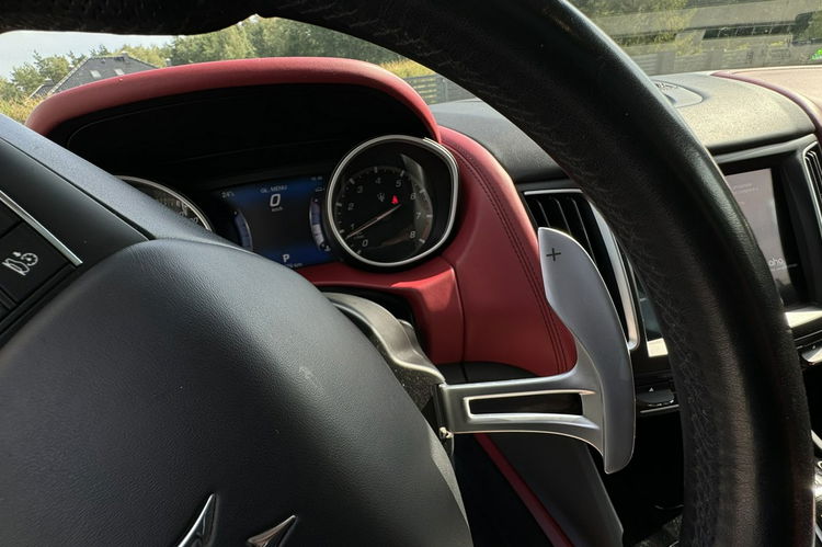 Maserati Levante 3.0v6 430KM Europa kamera panorama ledy navi skóry 1..gwar zdjęcie 21