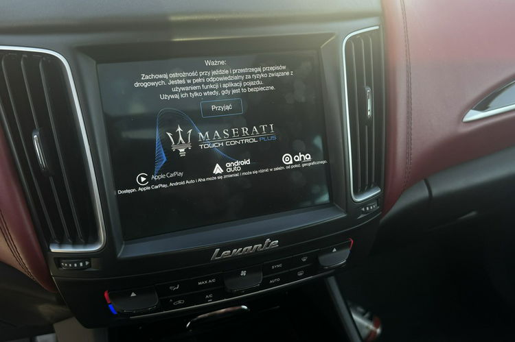 Maserati Levante 3.0v6 430KM Europa kamera panorama ledy navi skóry 1..gwar zdjęcie 9