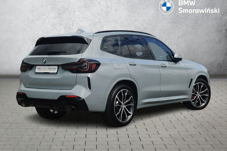 BMW X3 xDrive20d M Pakiet Grzane Fotele z Pamięcią Aktywny Tempomat Relingi zdjęcie 5