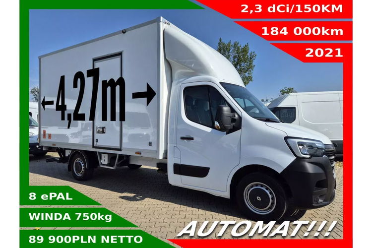 Renault Master Kontener 8 ePAL 89900zł NETTO 2.3 dCI/150KM zdjęcie 1