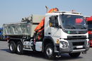 Volvo FMX 410 / 6x4 / WYWROTKA + HDS PALFINGER 18002-EH A / HYDROBURTA / STEROWANIE RADIOWE / EURO 6 / zdjęcie 24