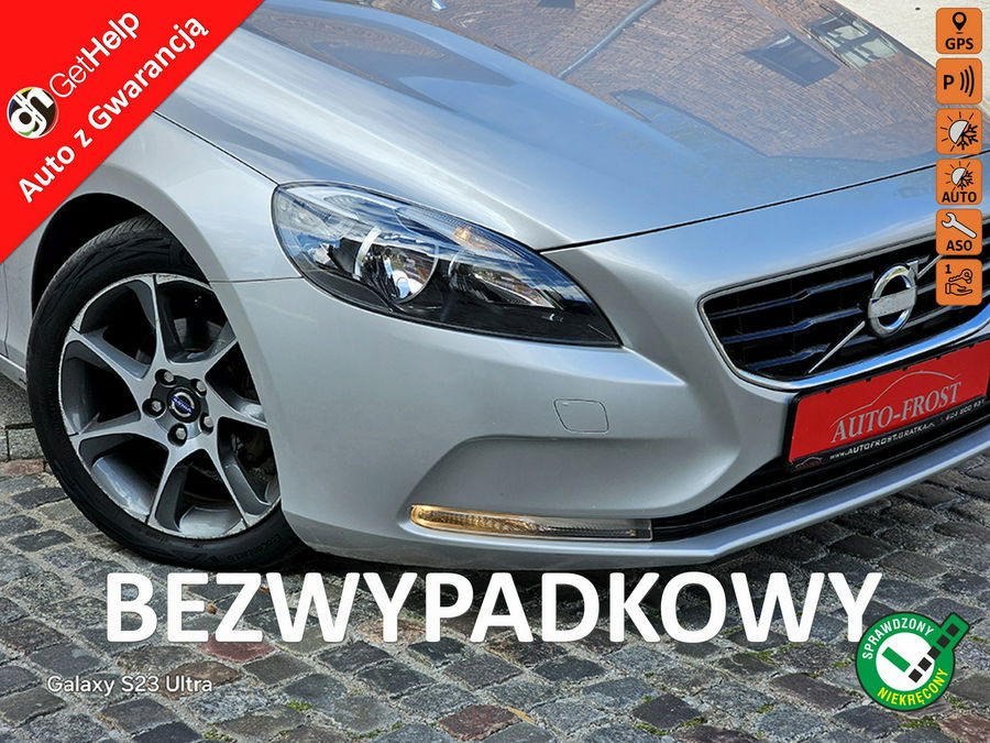 Volvo V40 Tylko 134 Tys.Km. Bezwypadkowy Klimatronik zdjęcie 