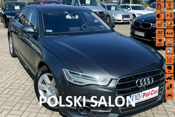 Audi A6 s-line, quattro, polski salon, serwis