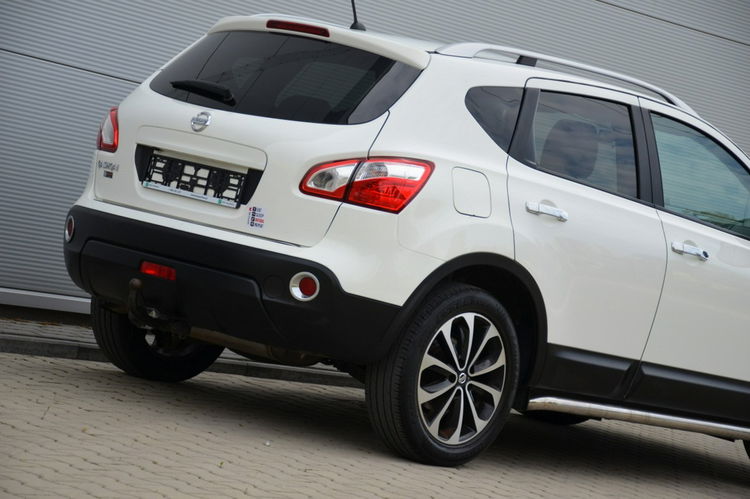 Nissan Qashqai Biały Zarejestrowany 1.6i 16V Lift Panorama Navi Skóra DVD Kamera zdjęcie 14
