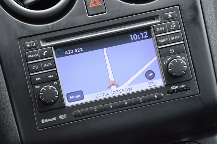 Nissan Qashqai Biały Zarejestrowany 1.6i 16V Lift Panorama Navi Skóra DVD Kamera zdjęcie 34