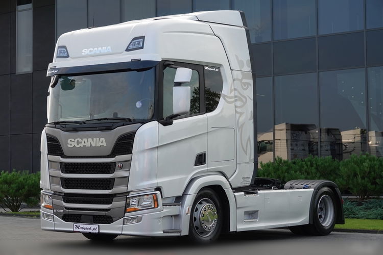 Scania R540 / LOW DECK /RETARDER / CAŁA NA PODUSZKACH / NOWE OPONY / SPROWADZONA / 2021 ROK zdjęcie 5