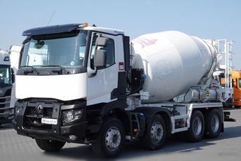 Renault C 380 / 8X4 / BETONOMIESZARKA / GRUSZKA / SCHWING STETTER 9M3 / EURO 6 / 2016 ROK