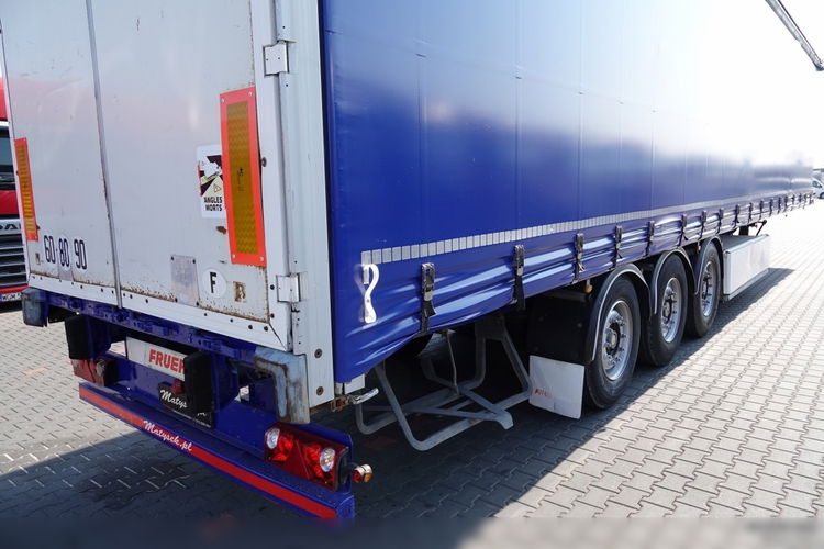 Fruehauf / FIRANKA / STANDARD / MOCNA PODŁOGA SZYNA DESKA / PALECIARA / OSIE SAF zdjęcie 12