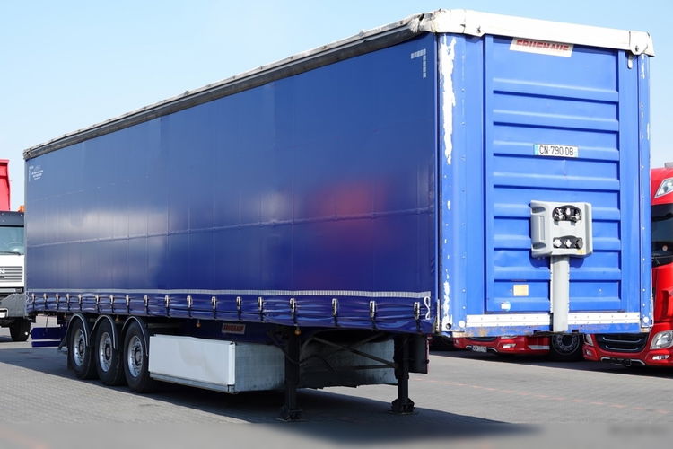 Fruehauf / FIRANKA / STANDARD / MOCNA PODŁOGA SZYNA DESKA / PALECIARA / OSIE SAF zdjęcie 2