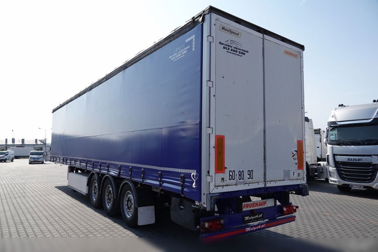 Fruehauf / FIRANKA / STANDARD / MOCNA PODŁOGA SZYNA DESKA / PALECIARA / OSIE SAF zdjęcie 4