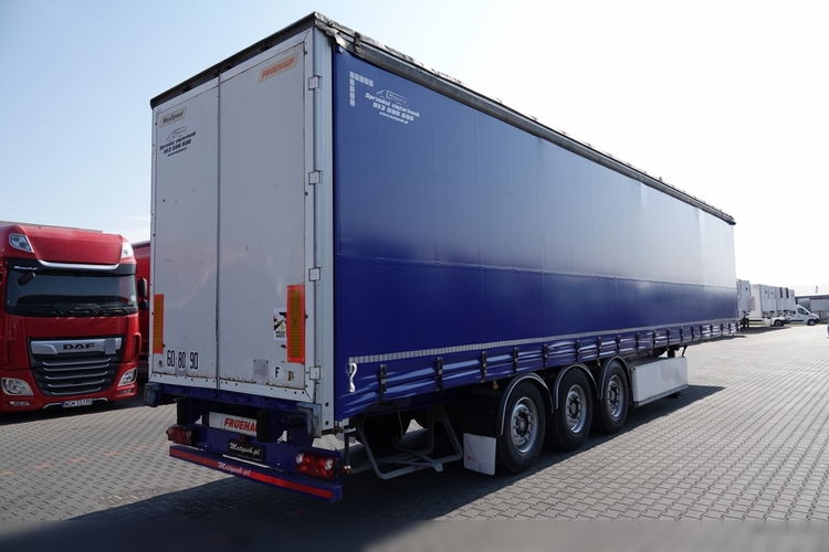 Fruehauf / FIRANKA / STANDARD / MOCNA PODŁOGA SZYNA DESKA / PALECIARA / OSIE SAF zdjęcie 6