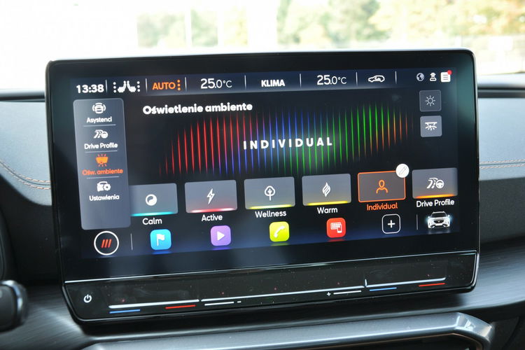 Cupra Formentor VZ 2.0TSI 310KM DSG 4Drive Matrix Panorama El.Klapa Nowy Gwar Dealer zdjęcie 23