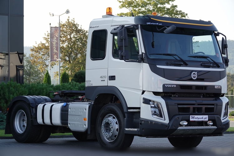 Volvo FMX 420 / 13 LITROWY / RETARDER / NISKA KABINA / HYDRAULIKA / SPROWADZONY zdjęcie 1