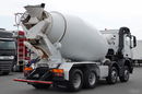 Mercedes AROCS / 8x4 / GRUSZKA 9m3 / BETONOMIESZARKA LIEBHERR / EURO 6 / ŁADOWNOŚĆ: 21 100 KG / zdjęcie 6