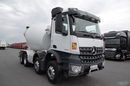 Mercedes AROCS / 8x4 / GRUSZKA 9m3 / BETONOMIESZARKA LIEBHERR / EURO 6 / ŁADOWNOŚĆ: 21 100 KG / zdjęcie 7
