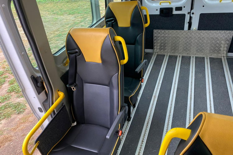 Fiat Ducato 3.0 Benzyna z Gazem 8-osobowy rampa dla wózka AUTOBUS cena netto zdjęcie 13