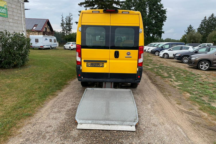 Fiat Ducato 3.0 Benzyna z Gazem 8-osobowy rampa dla wózka AUTOBUS cena netto zdjęcie 33