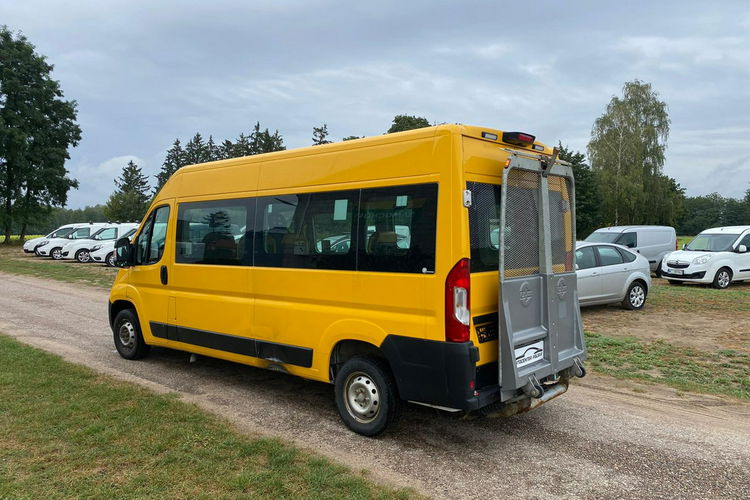 Fiat Ducato 3.0 Benzyna z Gazem 8-osobowy rampa dla wózka AUTOBUS cena netto zdjęcie 4