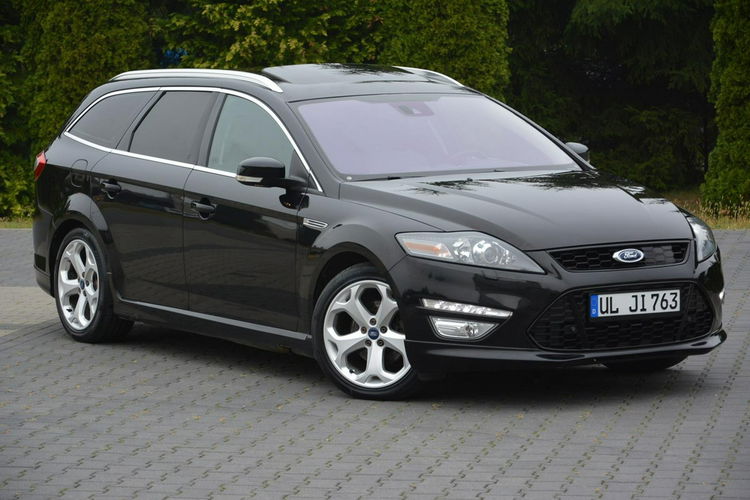 Ford Mondeo Titanium ST Radar Wentylacja bi-xenon Ledy Skóry Navi Kamera czer.nić zdjęcie 3