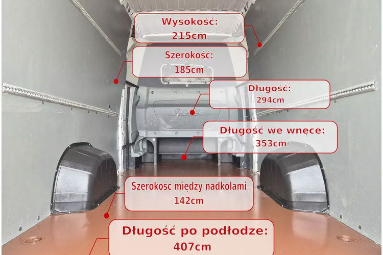 Fiat Ducato L4H3 89999zł NETTO Brygadówka 7 osób 2.3 MultiJET/131KM zdjęcie 12