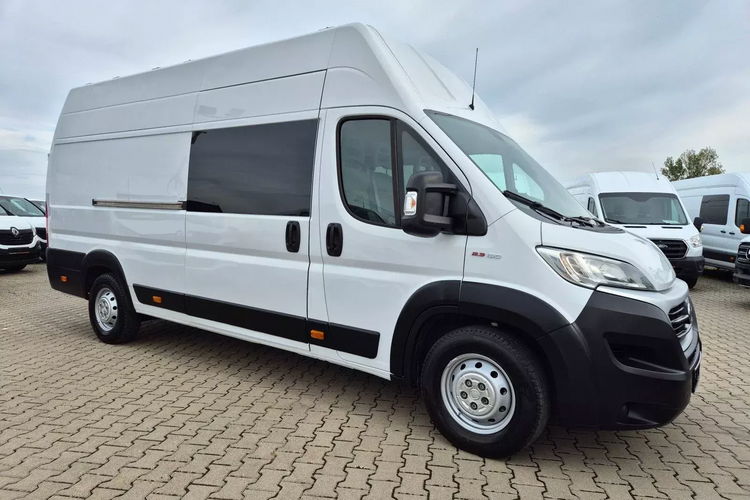 Fiat Ducato L4H3 89999zł NETTO Brygadówka 7 osób 2.3 MultiJET/131KM zdjęcie 3