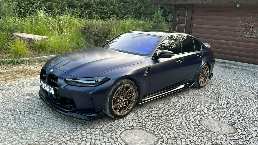 BMW M3 Competition / xDrive / Full PPF / Bezwypadkowy / Salon Polska /CS look zdjęcie 