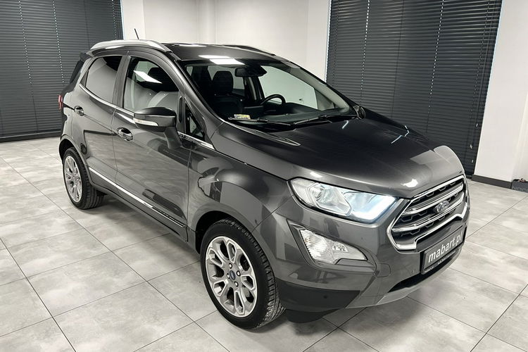 Ford EcoSport 1.0 TURBO 125KM Titanium Plus Lift Klimatronic Navi Polski SALON I-WŁ zdjęcie 5