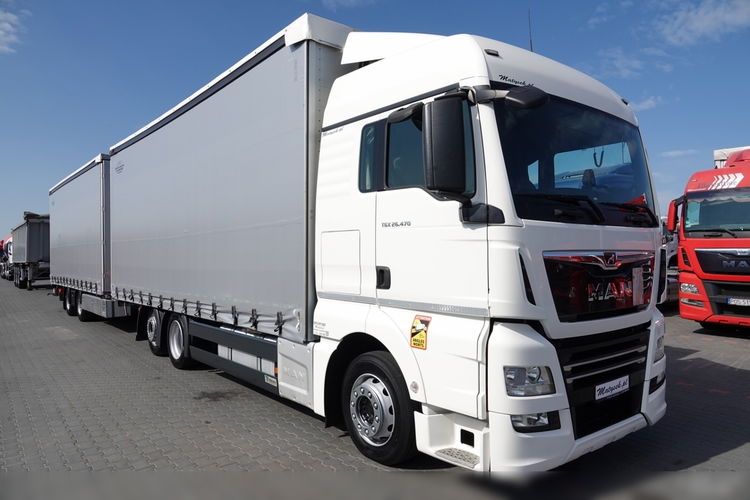 MAN TGX 26.470 / ZESTAW TANDEM 120 M3 / PRZEJAZDOWY / PO ZŁOTYM KONTRAKCIE SERWISOWYM / 2021 /  zdjęcie 10