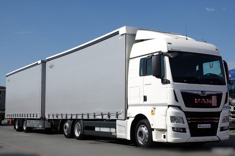 MAN TGX 26.470 / ZESTAW TANDEM 120 M3 / PRZEJAZDOWY / PO ZŁOTYM KONTRAKCIE SERWISOWYM / 2021 /  zdjęcie 11