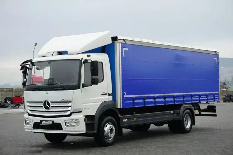 Mercedes ATEGO / 1523 / ACC / E 6 / FIRANKA / ŁAD. 9170 KG / 18 PALET zdjęcie 1